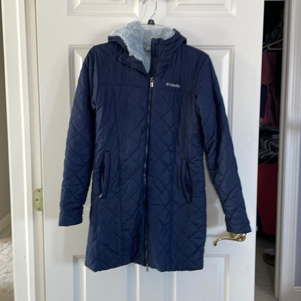 Columbia Navy winter coat